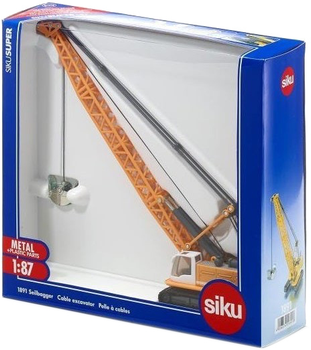 Metalowy model dźwigu Siku Liebherr NZD 1:87 (4006874018918)