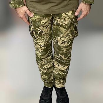 Брюки тактические, коттон (хлопок), украинский пиксель, Wolftrap, размер 3XL, тактические штаны для военных