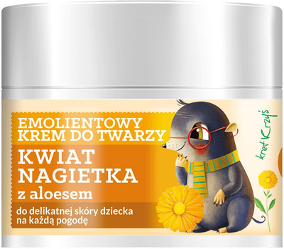 Krem do twarzy Farmona Herbal Care Kids emolientowy Kwiat Nagietka 50 ml (5900117972977)