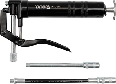 Шприц мастильний YATO 120 мл, 310 Bar з картриджем (YT-0701)