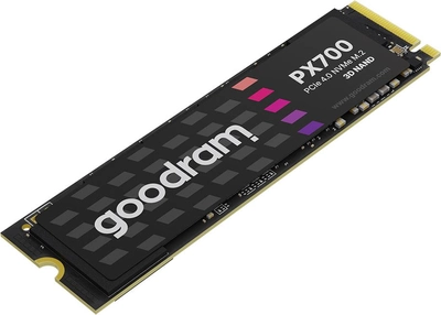 Dysk SSD Goodram PX700 1TB M.2 2280 PCIe 4.0 x4 NVMe 3D NAND (SSDPR-PX700-01T-80)