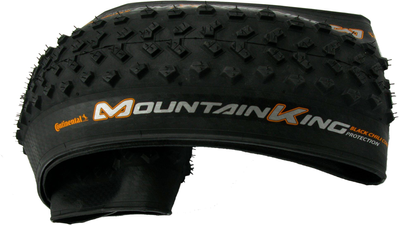 Opona rowerowa Continental Mountain King Tubeless Tread, 27.5 "x2.30, 58-584, czarna, składana, PureGrip, ShieldWall System, 795g (CO0150289)
