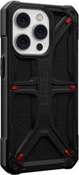 Панель UAG Monarch для Apple iPhone 14 Pro Kevlar Black (840283901805)