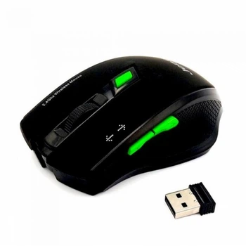 Беспроводная аккумуляторная мышь JEDEL W400 1600dpi мышка Чёрная (107710)