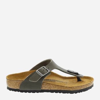 Дитячі в'єтнамки для дівчинки Birkenstock GIZEH Kids Birko-Flor Narrow 32 Зелені (4044477326924)