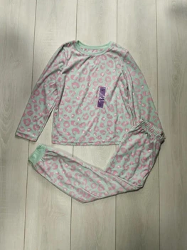 Піжама (кофта+штани) м"ятно-рожева Primark 128см (400094784)