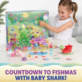 Набор фигурок WowWee Baby Shark Big Show Адвент-календарь (0771171616740)