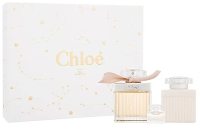 Zestaw damski Chloe Signature Woda perfumowana damska 75 ml + balsam do ciała 100 ml + Woda perfumowana damska miniatura 5 ml (3616304686801)