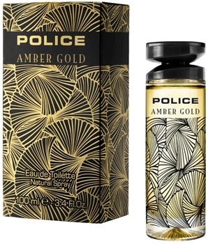 Woda toaletowa damska Police Amber Gold 100 ml (679602541107)