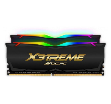Пам'ять OCPC DDR4 64Gb 3600MHz (2*32Gb) X3 RGB Black Label, Kit (MMX3A2K64GD436C18BL)