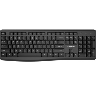 Комплект: клавіатура і миша Canyon KB-W50 (CNS-HKBW05-RU)