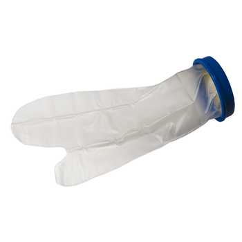 Пристрій для миття рук Lesko JM19034 водонепроникний кожух для захисту травм та ран від попадання води
