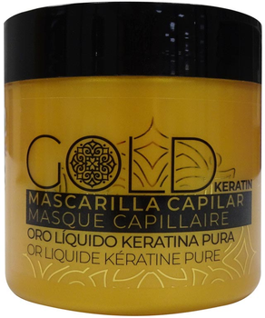 Maska do włosów Elie Saab Lovyc Gold Mascarilla Capilar Oro Liquido Keratina Pura 400 ml (8437021720921)