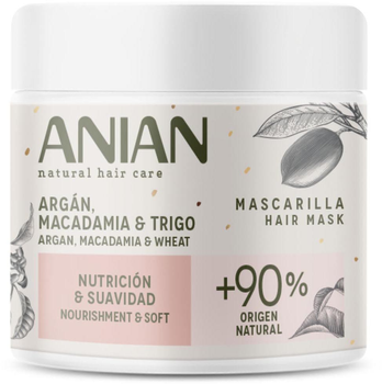 Маска для волосся Anian Argán Nutrición y Suavidad Mascarilla 350 мл (8414716140943)
