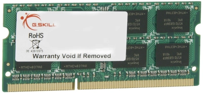 Pamięć RAM G.Skill SODI mm DDR3-1600 4096MB PC3-12800 (F3-12800CL11S-4GBSQ)