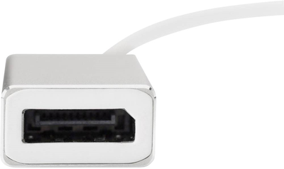 Adapter Digitus USB Type-C - Displayport 0.2 m White (DA-70844)