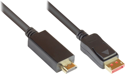 Кабель S-Impuls DisplayPort - HDMI 10 м Black (10-71075)