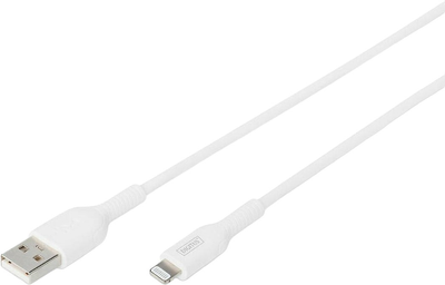 Kabel Digitus USB Type-A - Lightning 2 m White (DB-600106-020-W)