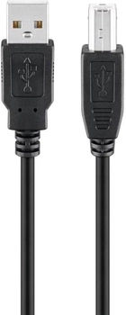 Kaбель Goobay USB Type-A - USB Type-B 5 м Black (4040849689024)
