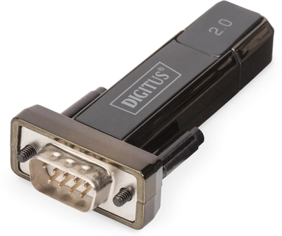 Adapter Digitus USB Type-A – RS232 0.8 m Black (DA-70167)