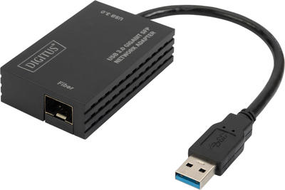 Adapter Digitus USB Type-A - SFP Black (DN-3026)