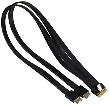 Kabel Super Micro SAS CBL-SAST-1264-85 0.65 m Black (CBL-SAST-1264-85)