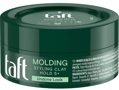 Glinka do włosów Taft Molding Clay modelująca 75 ml (9000101206012)