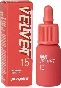 Матовый тинт PERIPERA INK THE VELVET 015 Beauty Peak Rose для губ 4 г срок до 07.11.2026