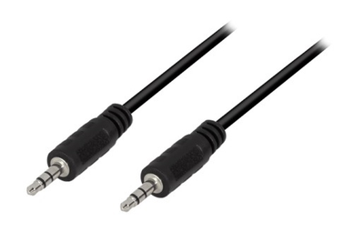 Kabel audio stereo LogiLink mini-jack 3.5 mm M/M 5 m Czarny (4052792008869)