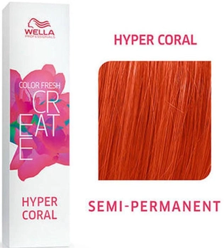 Farba do włosów Wella Professionals Color fresh Create Hyper Coral 60 ml (8005610603452)