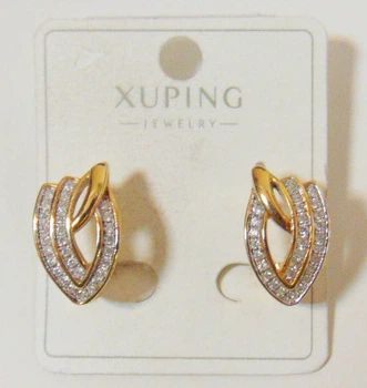 Серьги Xuping 17х12 мм кс48