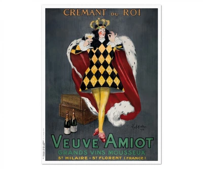 Постер CP Veuve Amiot 1922 Алкоголь 63х84 см (324)