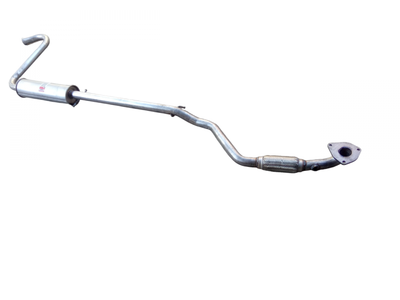 Резонатор ДЕУ Ланос (Daewoo Lanos) (TF69Y0-1202008-21) 1.5 Opel з гофрою Euro 3 Bosal алюминизированный