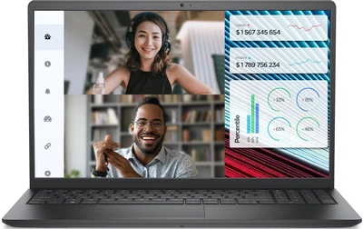 Ноутбук Dell Vostro 3520 (N5305PVNB3520UA_UBU) FullHD Black