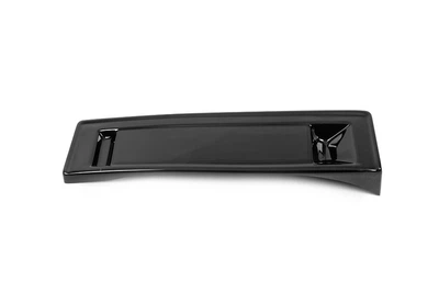 Подставка под номер для Mitsubishi Lancer 10 2008+, стеклопластик, матовый, черный