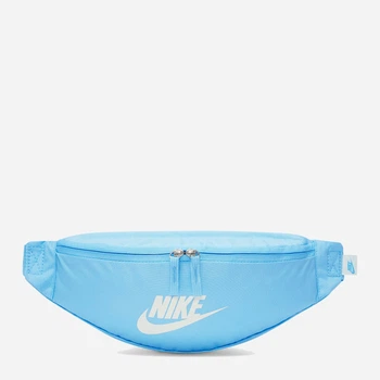 Спортивная сумка бананка на пояс Nike DB0490-407 Голубая (196974572077)