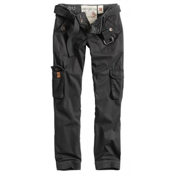 Штаны Surplus Raw Vintage военные женские SURPLUS LADIES PREMIUM TROUSERS SLIMMY (Black) 38