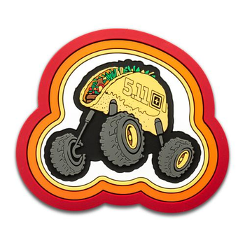 Нашивка 5.11 Tactical Taco Truck Patch, Orange