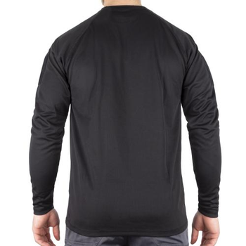 Футболка З Довгим Рукавом Швидковисихаюча Tactical Long Sleeve Shirt Quickdry, Black, 2Xl