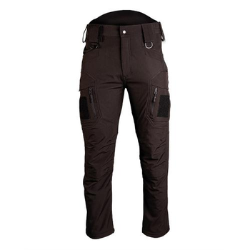 Штани Вологозахисні Sturm Mil-Tec Softshell Pants Assault, Black, XL