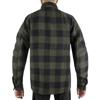 Сорочка Фланелева Sturm Mil-Tec Flannel Shirt, Black, Xl