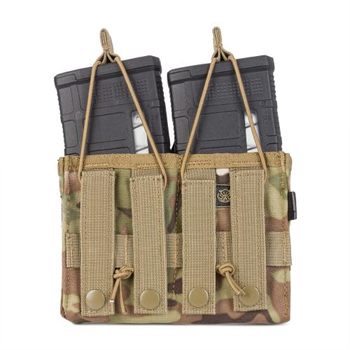 Підсумок Відкритий Для Двох Магазинів .308 Калибру Molle Rmbp 308 (Rifle Mag`S Bunji Pouch), Mtp/Mcu Camo, .308/.338