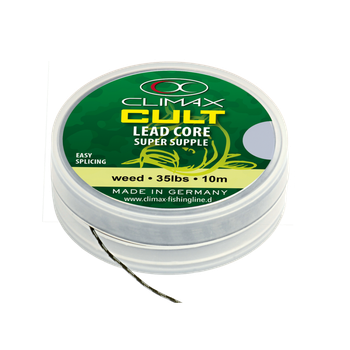 Ледкор Climax CULT Leadcore 10 m, 35 lbs, 15 kg, silt,19005