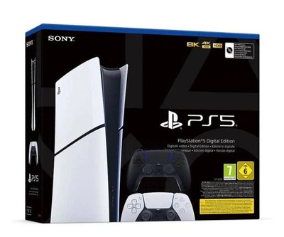 Sony PlayStation 5 Slim Digital Edition + DualSense (Midnight Black)