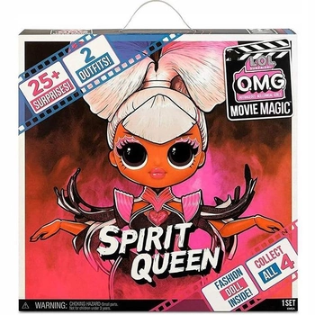 Lalka z akcesoriami L.O.L. Surprise OMG Movie Spirit Queen 25 cm (6418859025749)
