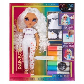 Лялька Krea High Color Create DIY Розфарбуй і створи ляльку сам 28 cm (5707152037438)