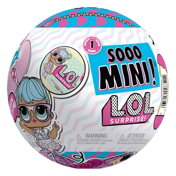 Lalka z akcesoriami L.O.L. Surprise Sooo Mini 7.6 cm (0035051588412)