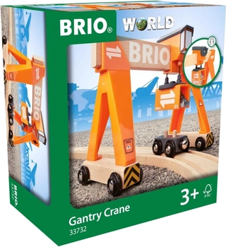 Набір будівельного обладнання Brio World Gantry Crane (7312350337327)