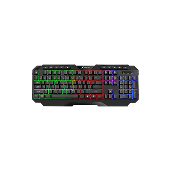 Клавіатура Xtrike ME KB-306 LED USB UA Black (KB-306UA)