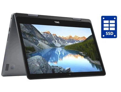 Ультрабук-трансформер Dell Inspiron 5481 / 14" (1366x768) TN Touch / Intel Core i3-8145U (2 (4) ядра по 2.1 - 3.9 GHz) / 4 GB DDR4 / 128 GB SSD / Intel UHD Graphics / WebCam б/в